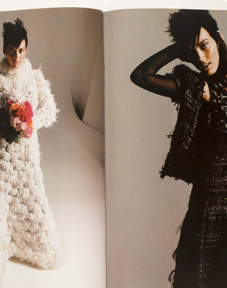 KARL LAGERFELD Winter Fashion 2005 October 8 LIBERATION STYLE magazine