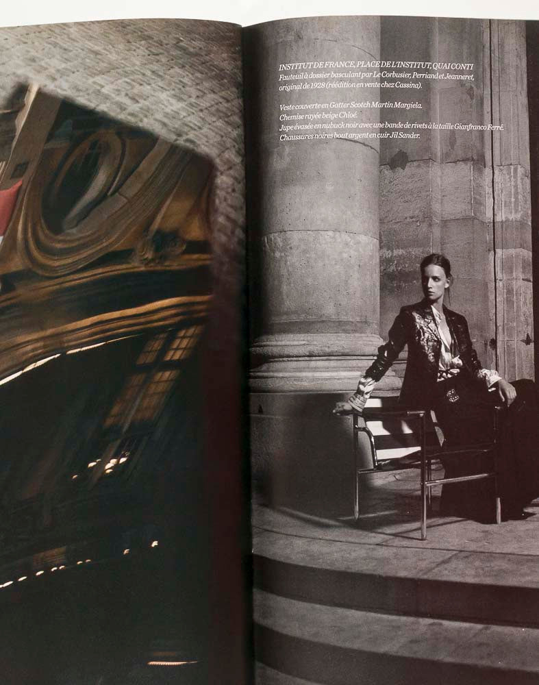 KARL LAGERFELD Winter Fashion 2005 October 8 LIBERATION STYLE magazine