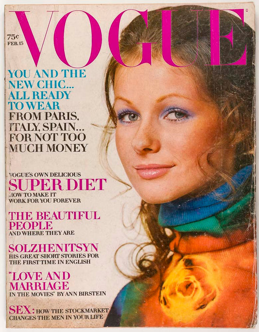 Susan Forristal COCO CHANEL Jean Schlumberger US VOGUE February 1971 John Marin