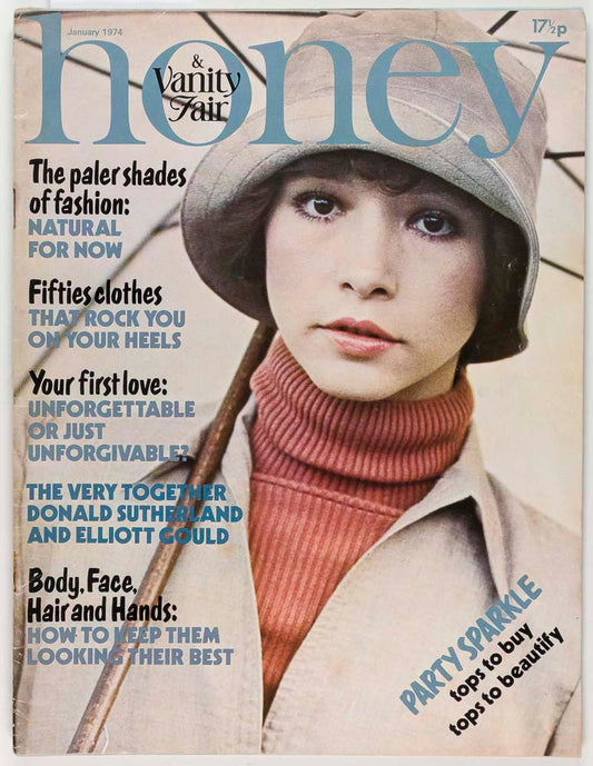 Cathee Dahmen MALCOLM McLAREN Let It Rock HONEY magazine January 1974