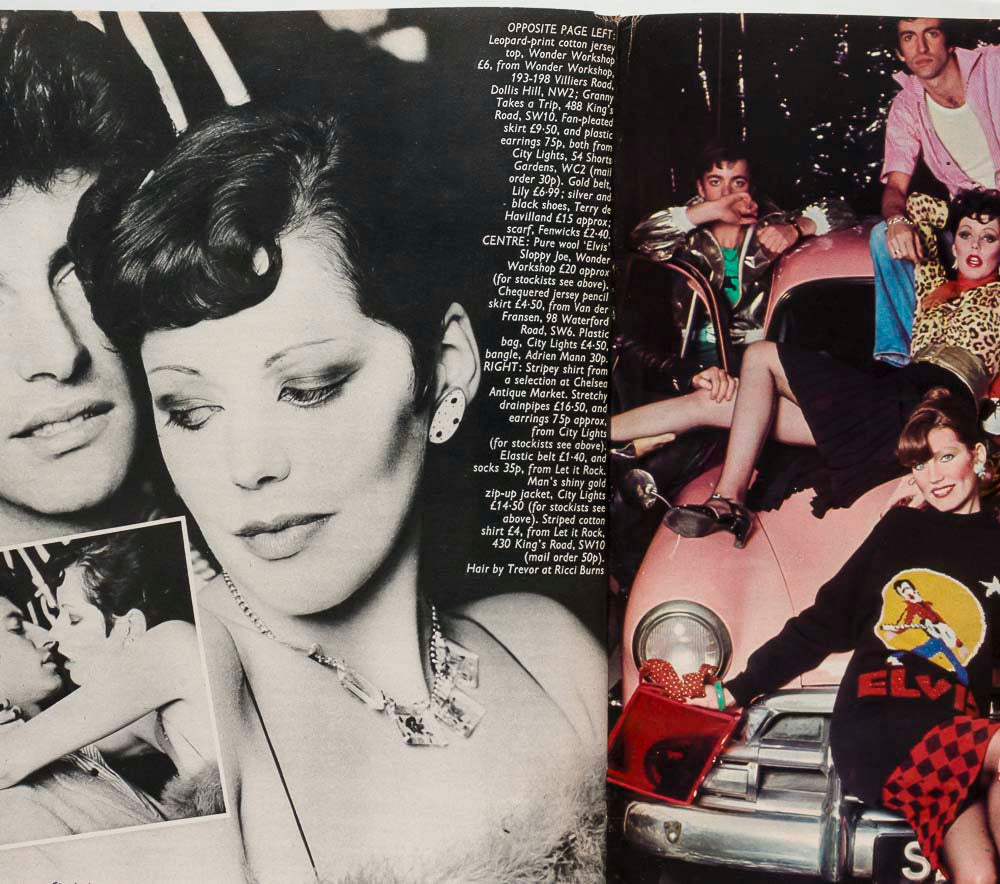 Cathee Dahmen MALCOLM McLAREN Let It Rock HONEY magazine January 1974