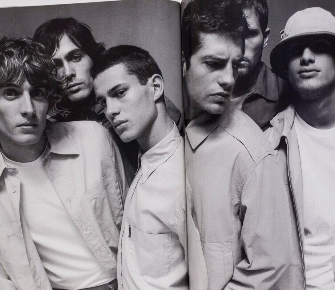 BRUCE WEBER Carlsson Twins ALDRIDGE Bill Gentle LACOSTE Prada  L'UOMO VOGUE 2001