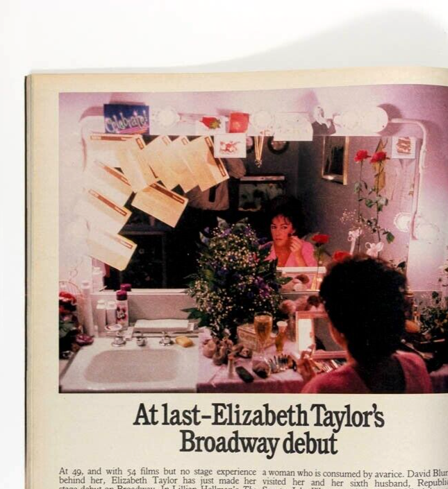 Elizabeth Taylor SPACE AGE SHUTTLE Jeff Beck SUNDAY TIMES magazine 1981 May GOLD