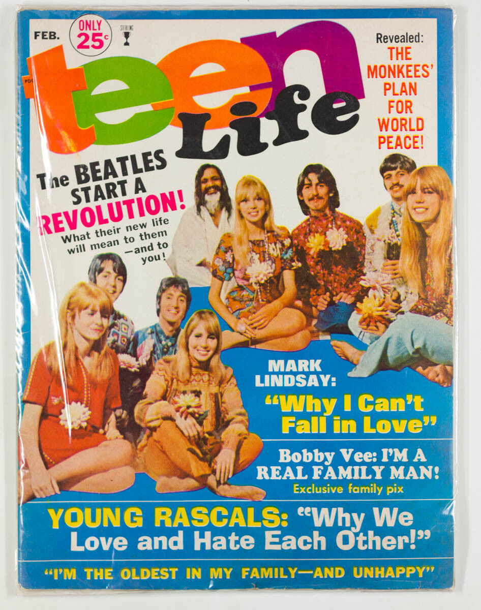 PATTIE BOYD Jane Asher CYNTHIA John LENNON The Beatles MONKEES TeenLife magazine