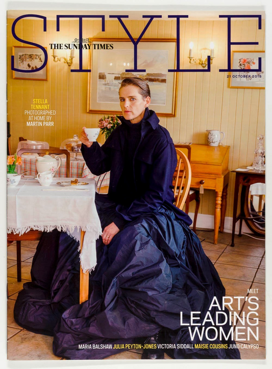 STELLA TENNANT Martin Parr WOMEN IN ART The Times Style magazine 21 October 2018
