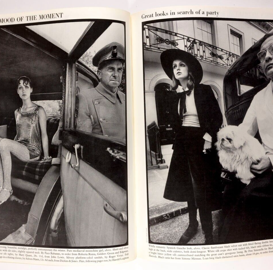 TWIGGY Michael Crawford VIONNET Vogue October 1967 Cecil Beaton BIBA Rampling UK