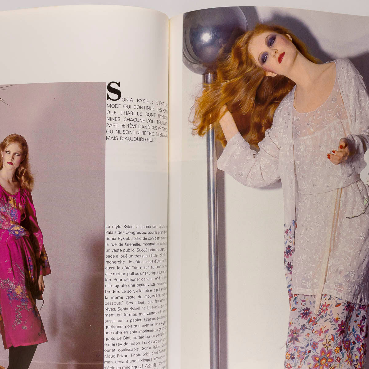 Janice Dickinson GUY BOURDIN Marie Helvin PARIS VOGUE February 1978 Iran HOMMES