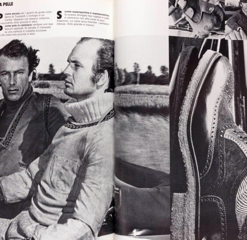 MAO TSE TUNG Aldo Fallai ARMANI Donald Sutherland TERENCE STAMP vtg L'UOMO VOGUE