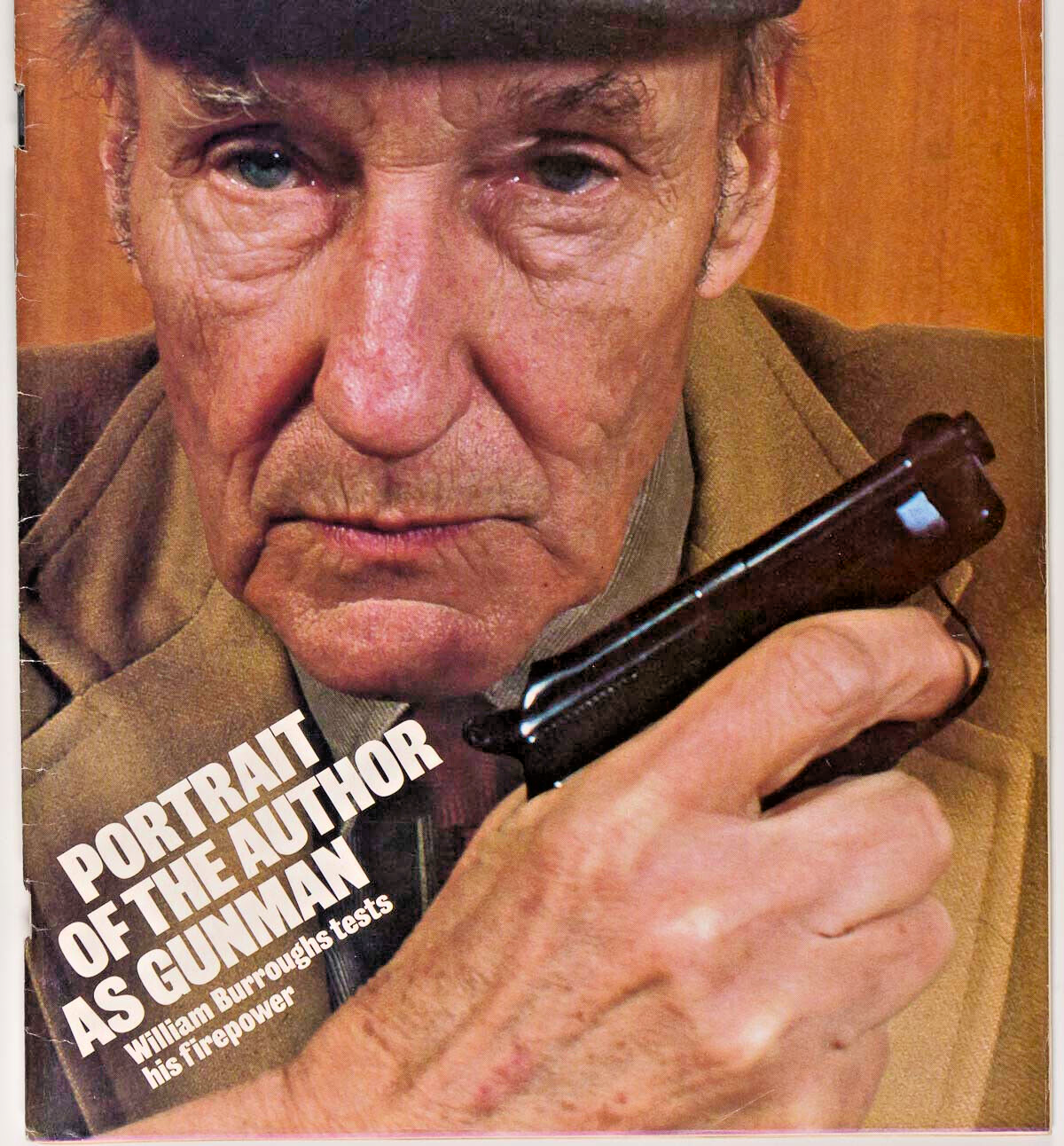 William Burroughs PORTRAIT AUTHOR AS GUNMAN Godfrey Smith  SUNDAY TIMES magazine