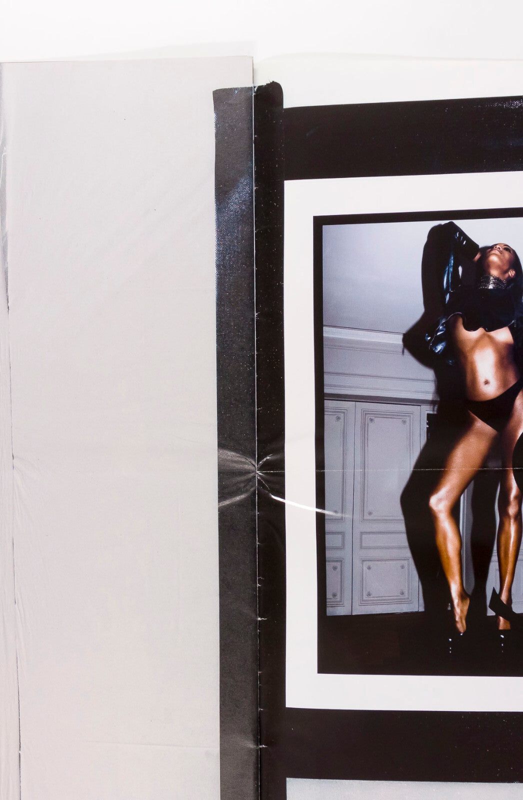 Naomi Campbell YSL Manifesto 2008 Inez & Vinoodh AUTUMN WINTER catalog LOOKBOOK