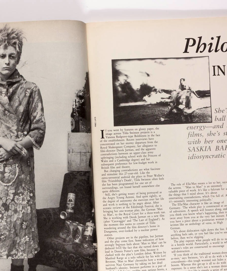 Jesse Jackson TILDA SWINTON Ellen Barkin DEREK B City Limits December 1987 324