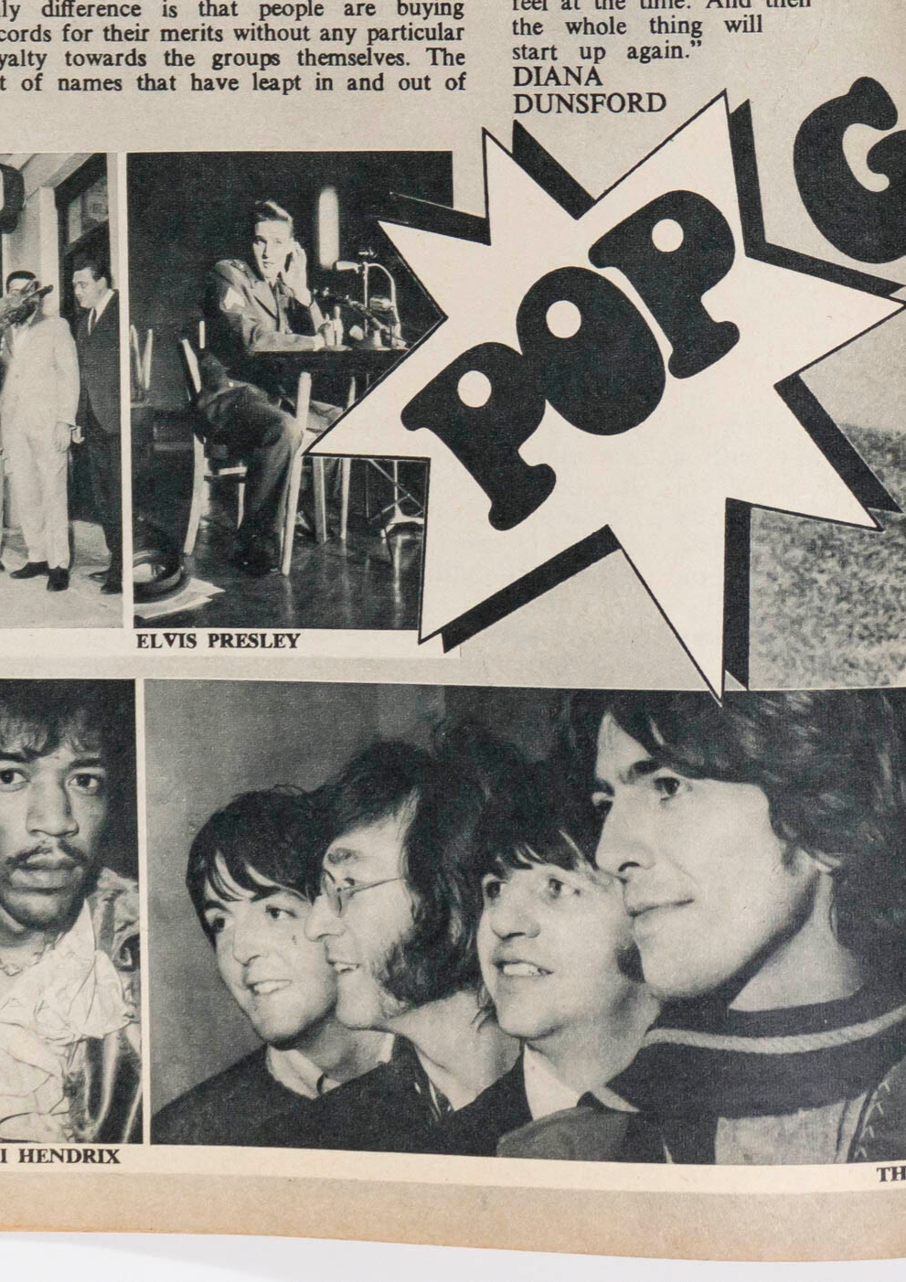 Pattie Boyd BEATLES Steve Winwood JIMI HENDRIX Petticoat magazine 27 July 1968