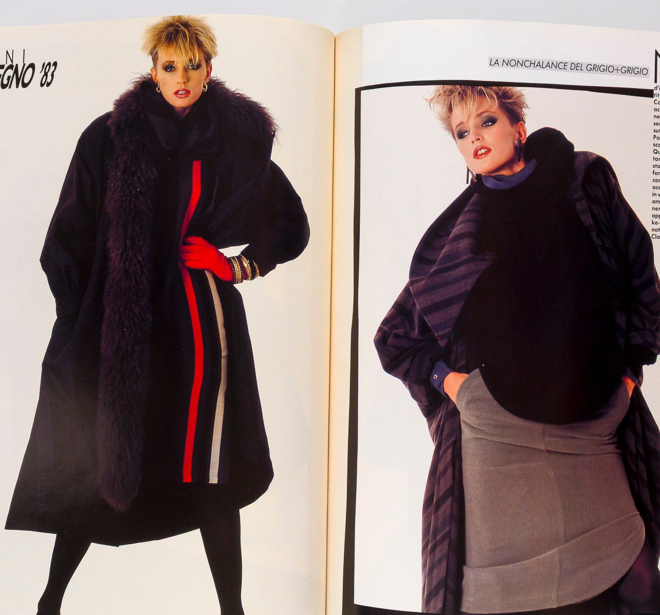 MICHELLE PFEIFFER Grease 2 ANTONIO LOPEZ Janice Dickinson HARPERS 08 1983 WARHOL