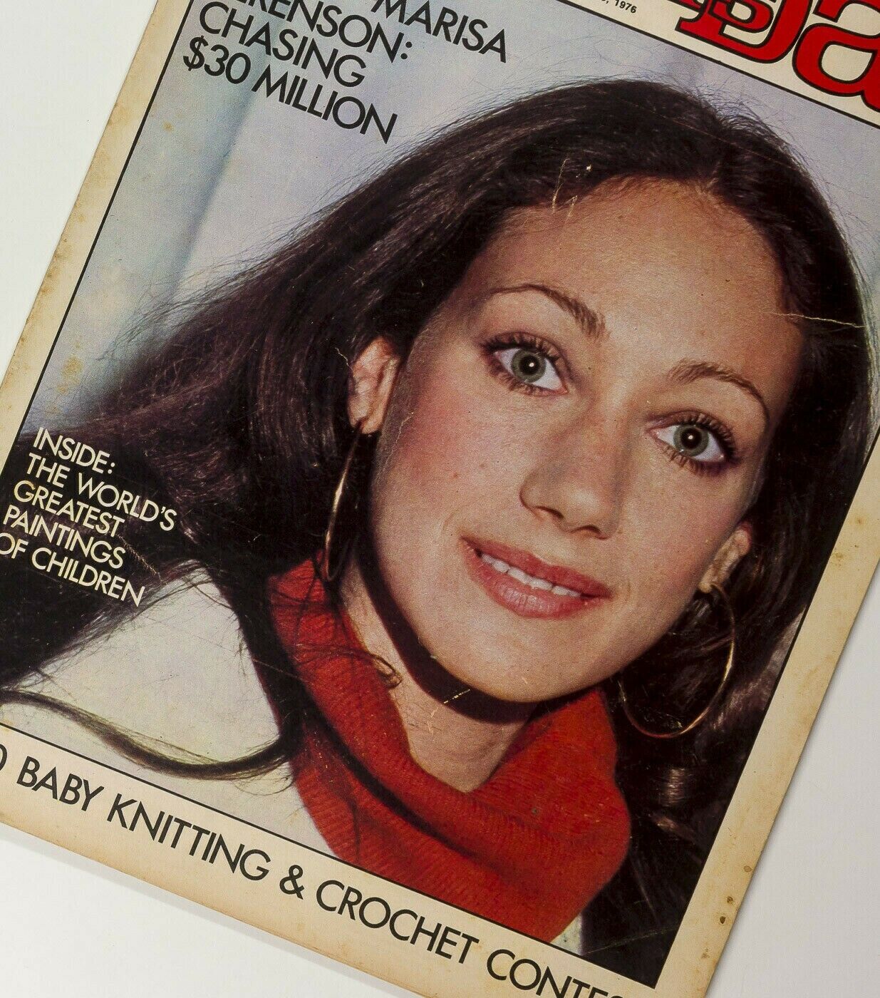 MARISA BERENSON Tamie Fraser STANLEY KUBRICK Milena Canonero WOMANS DAY magazine