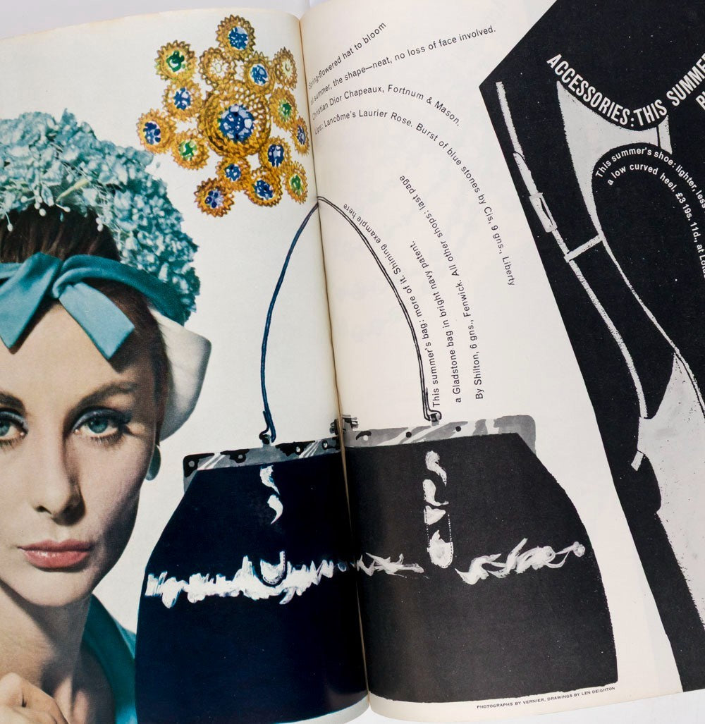 Jean Shrimpton RONNIE SCOTT Len Deighton LONDON COLLECTIONS Vogue 15 March 1962