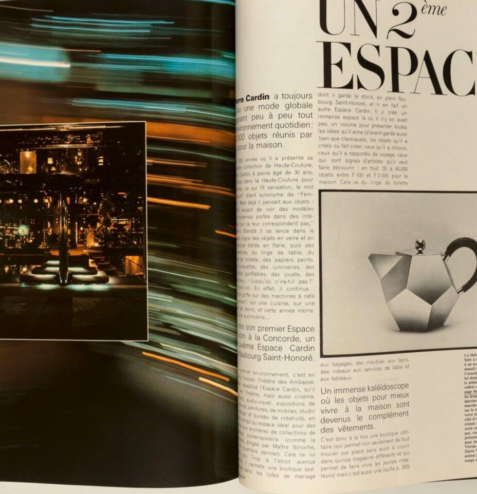 PETER USTINOV Guest edit PARIS VOGUE December 1975 January 1976 BOURDIN Newton