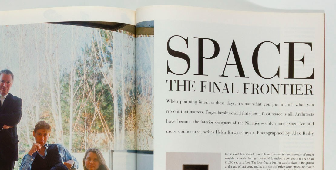 Jade Jagger NABILA KHASHOGGI Alexander McQueen RALPH LAUREN Tatler April 1997 UK