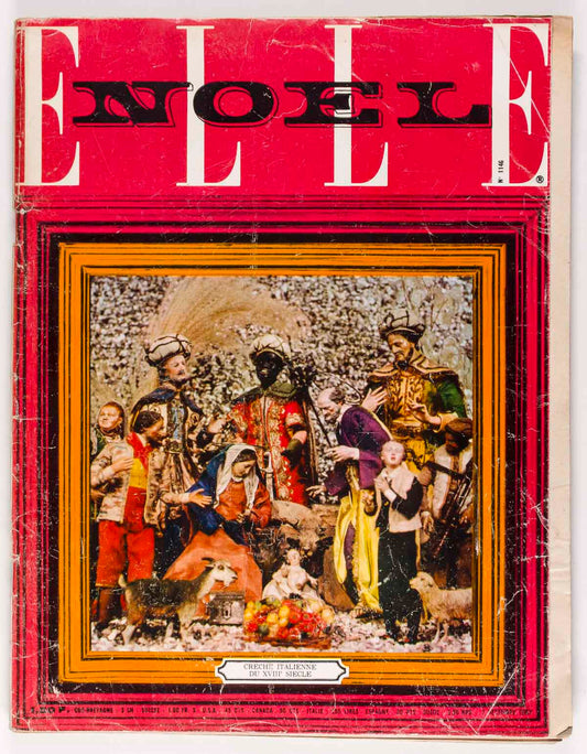 Brigitte Bardot BY David Bailey FRENCH ELLE MAGAZINE December 7 1967 Noel FRANCE