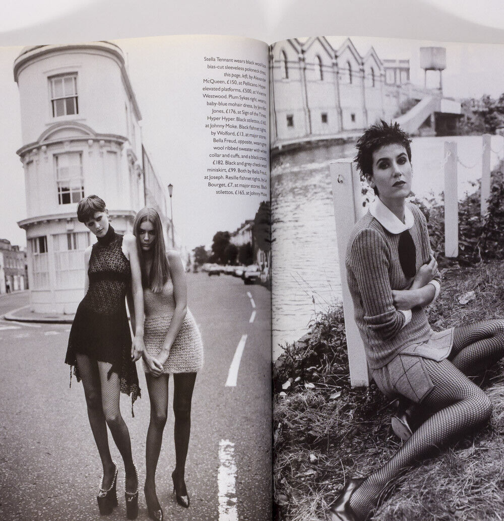 STELLA TENNANT x MEISEL Helena Christensen KATE MOSS Derek Jarman VOGUE Dec 1993