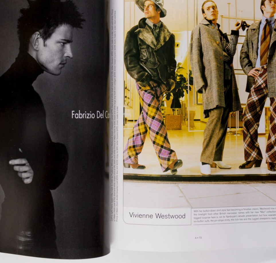 Ewan McGregor ADRIAN NEIL RAYMENT Jodie Kidd ARENA HOMME # 6 1996 Juergen Teller