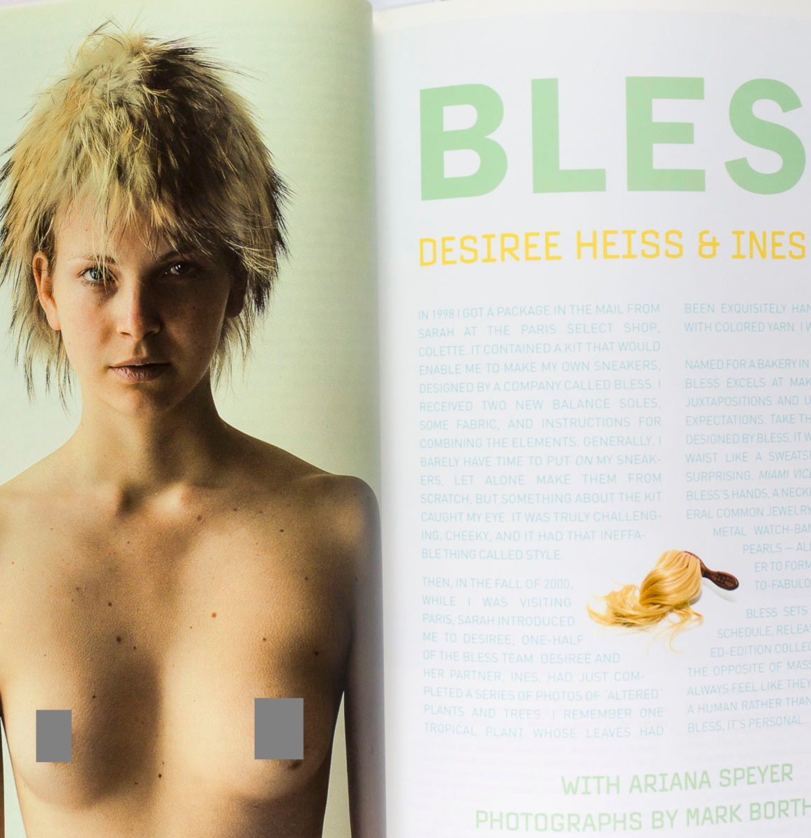 BJORK Juergen Teller BLESS JT Leroy INDEX magazine June July 2001 FISCHERSPOONER