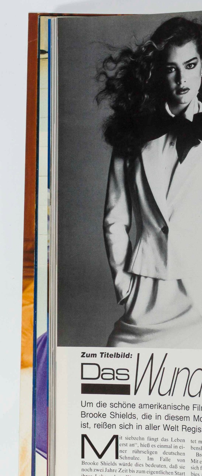 BROOKE SHIELDS Gia Carangi BARBARA NEUMANN Jodie Foster VOGUE GERMANY April 1980