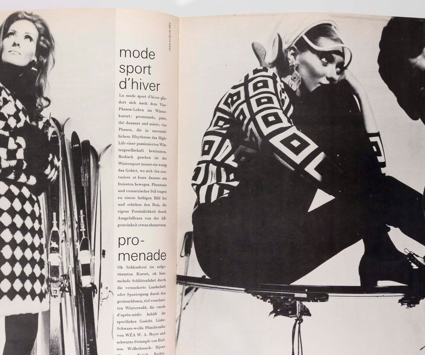 Kecia Nyman SAMANTHA EGGAR Jill Kennington HARPER'S BAZAAR November 1966 Gstaad