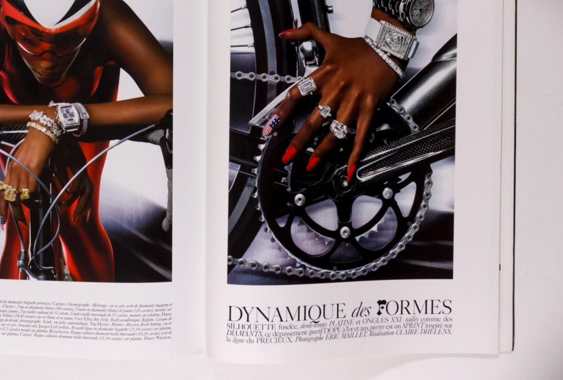 Demi Moore PHARRELL Crystal Renn PARIS VOGUE August 2005 859  20th birthday gift