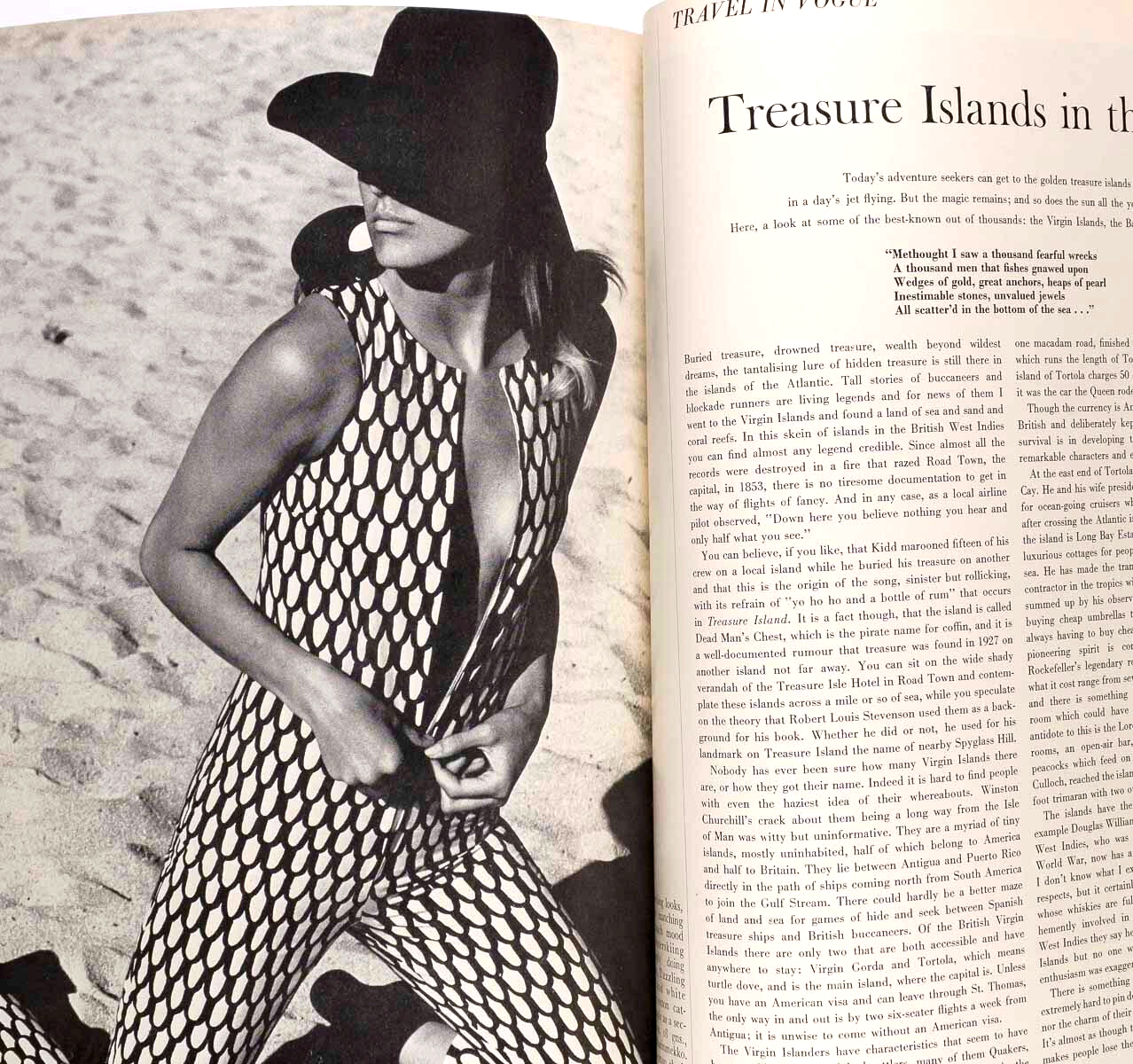 JEAN SHRIMPTON David Hemmings NIVEN Vogue UK July 1966 Veruschka PARKINSON Caron