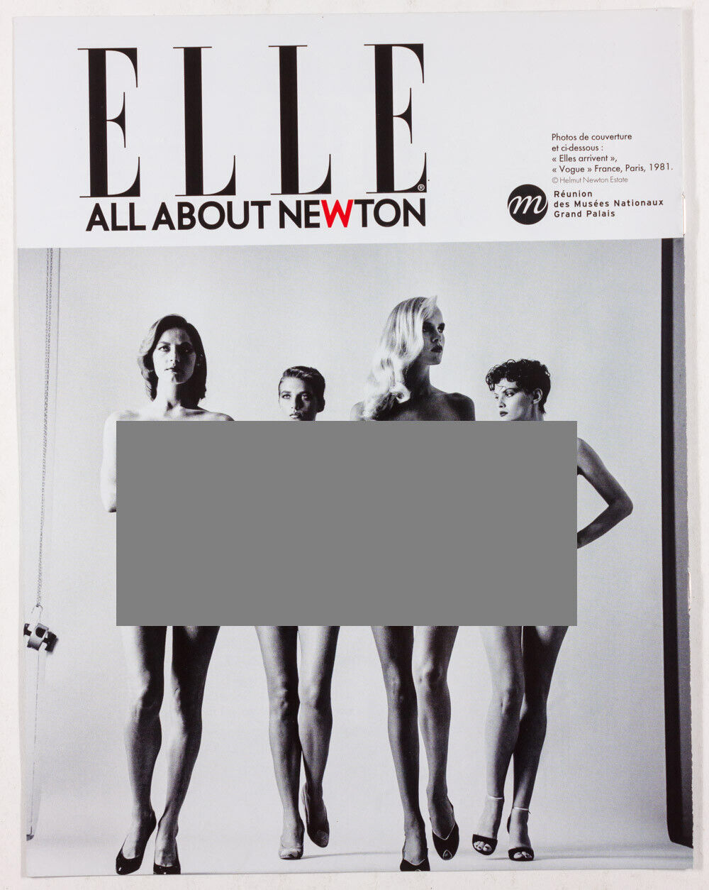 All About HELMUT NEWTON Charlotte Rampling GIA CARANGI vtg ELLE magazine catalog