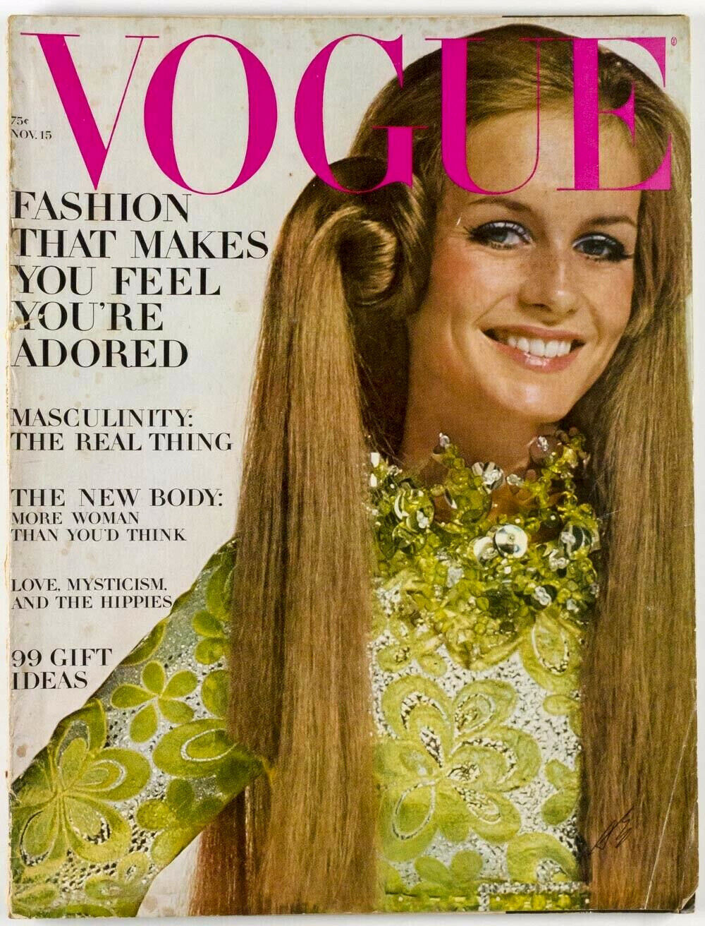 Twiggy JIM MORRISON Donna Mitchell BERT STERN Veruschka VOGUE November 15th 1967