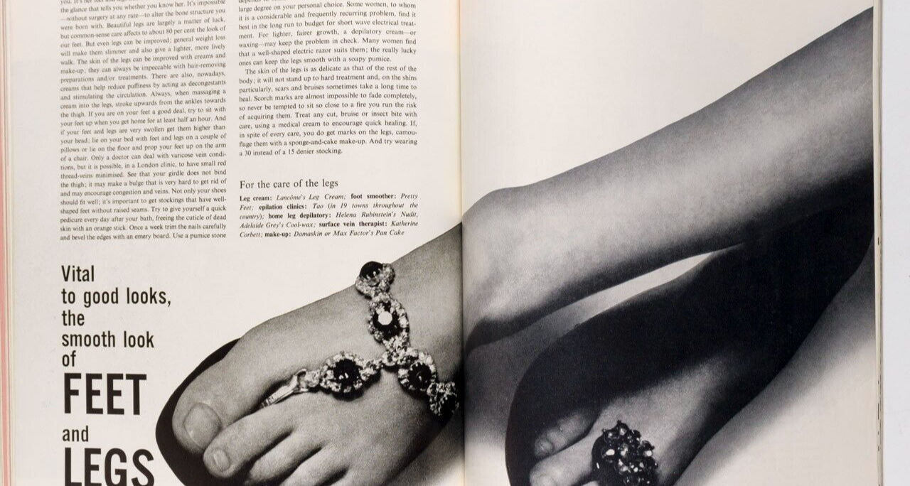 Jean Shrimpton TANIA MALLETT Celia SURYA NAMASKAR John Deakin VOGUE BEAUTY BOOK