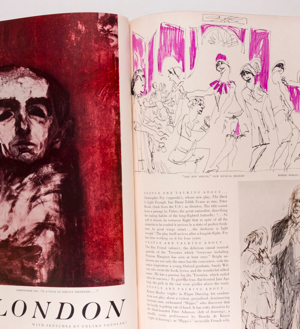 BLUMENFELD Balenciaga FELIKS TOPOLSKI Vogue March 1954 Ireland JEAN MOREAU Penn