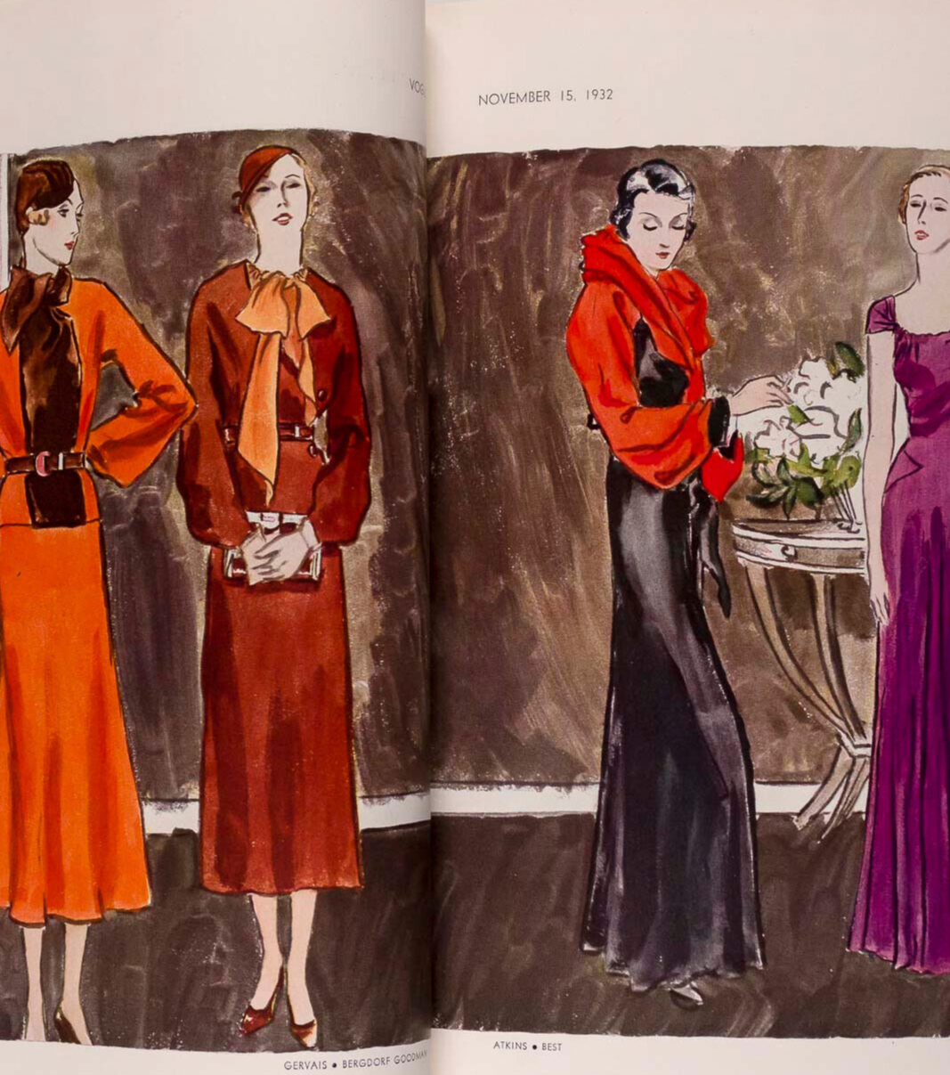 BENITO Art Deco LEE MILLER Vogue magazine 1932 Nov CECIL BEATON Ruth Grafstrom