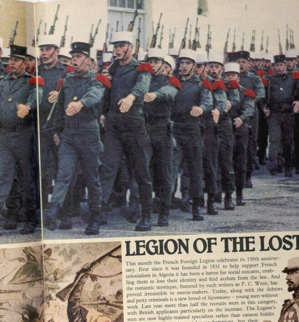 FOREIGN LEGION Don McCullin PHILIP ROTH Punk BALI FASHION Sunday Times magazine