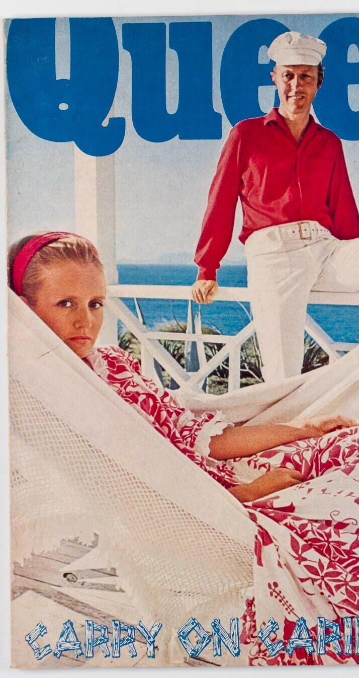 Colin Tennant DONYALE LUNA Courreges HELMUT NEWTON Celia Hammond QUEEN magazine