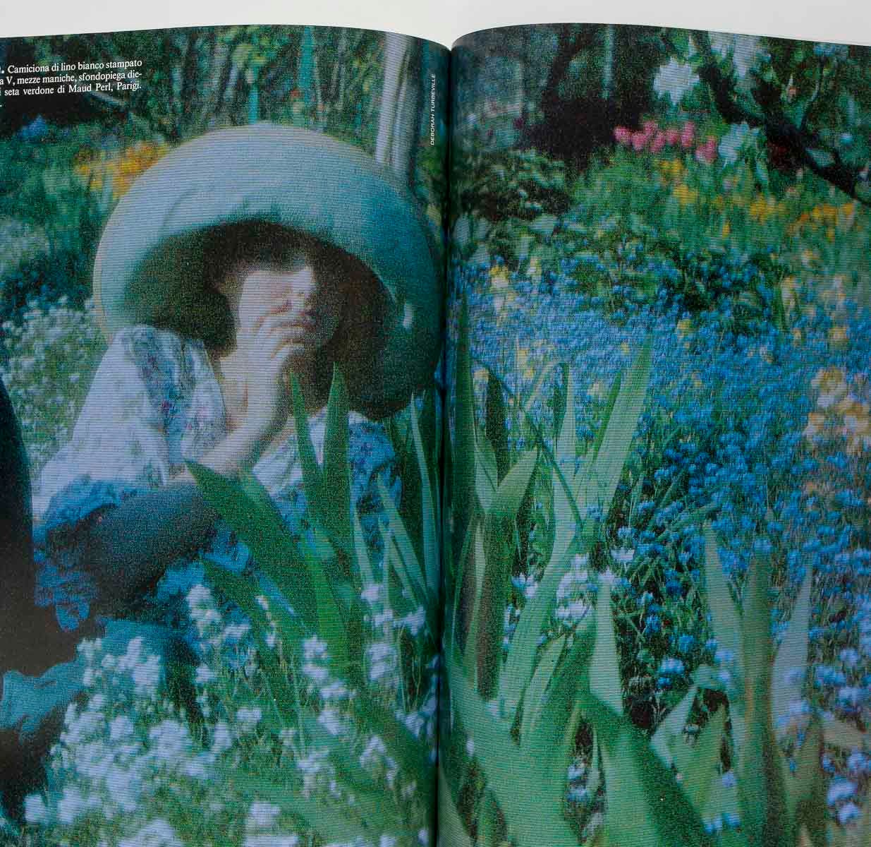 Naomi Campbell KLEIN Grey VOGUE ITALIA June 1988 Deborah Turbeville TINA CHOW