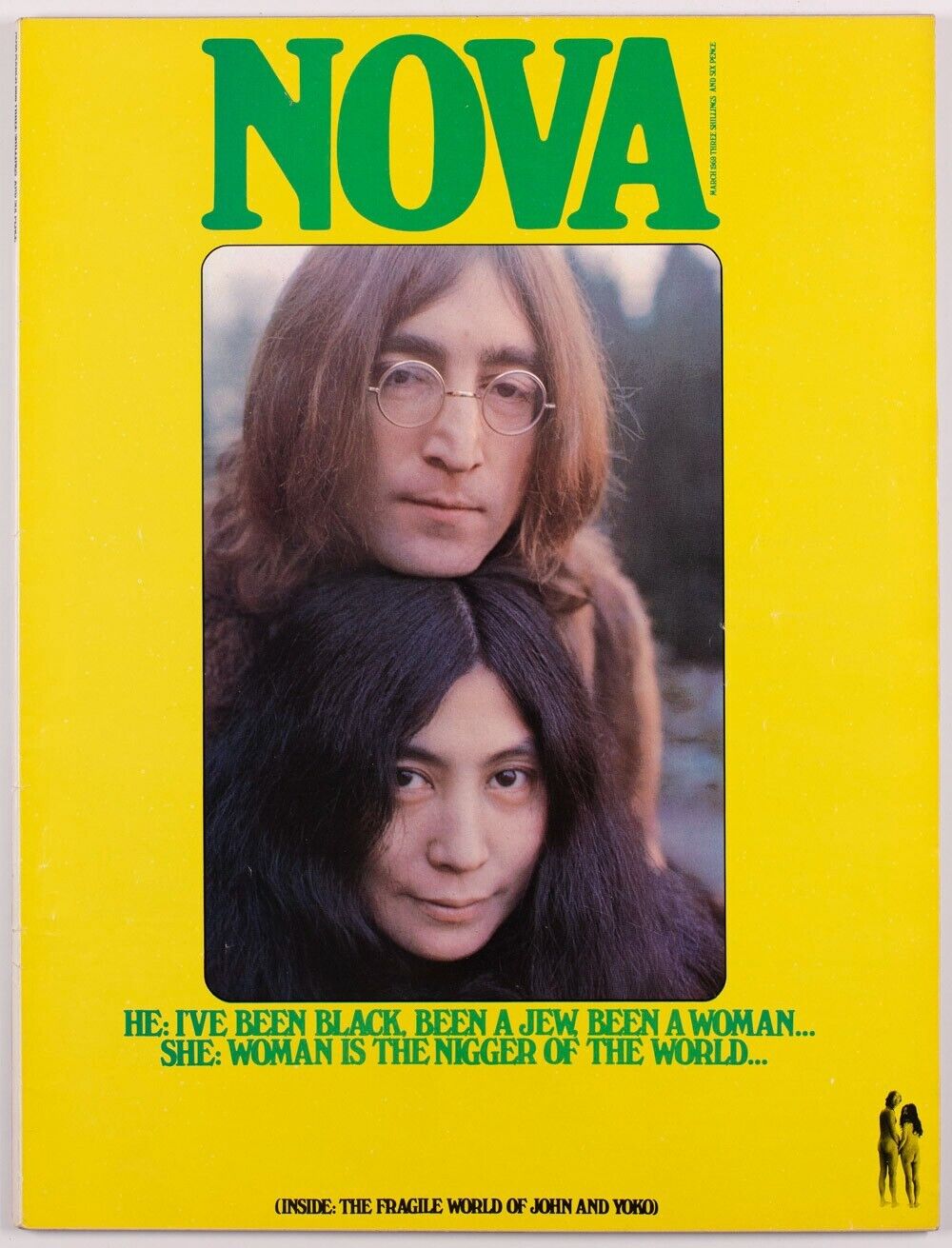 Nova magazine set 1965-75 Helmut Newton GUY BOURDIN Biba ALAN ALDRIDGE Yoko Ono