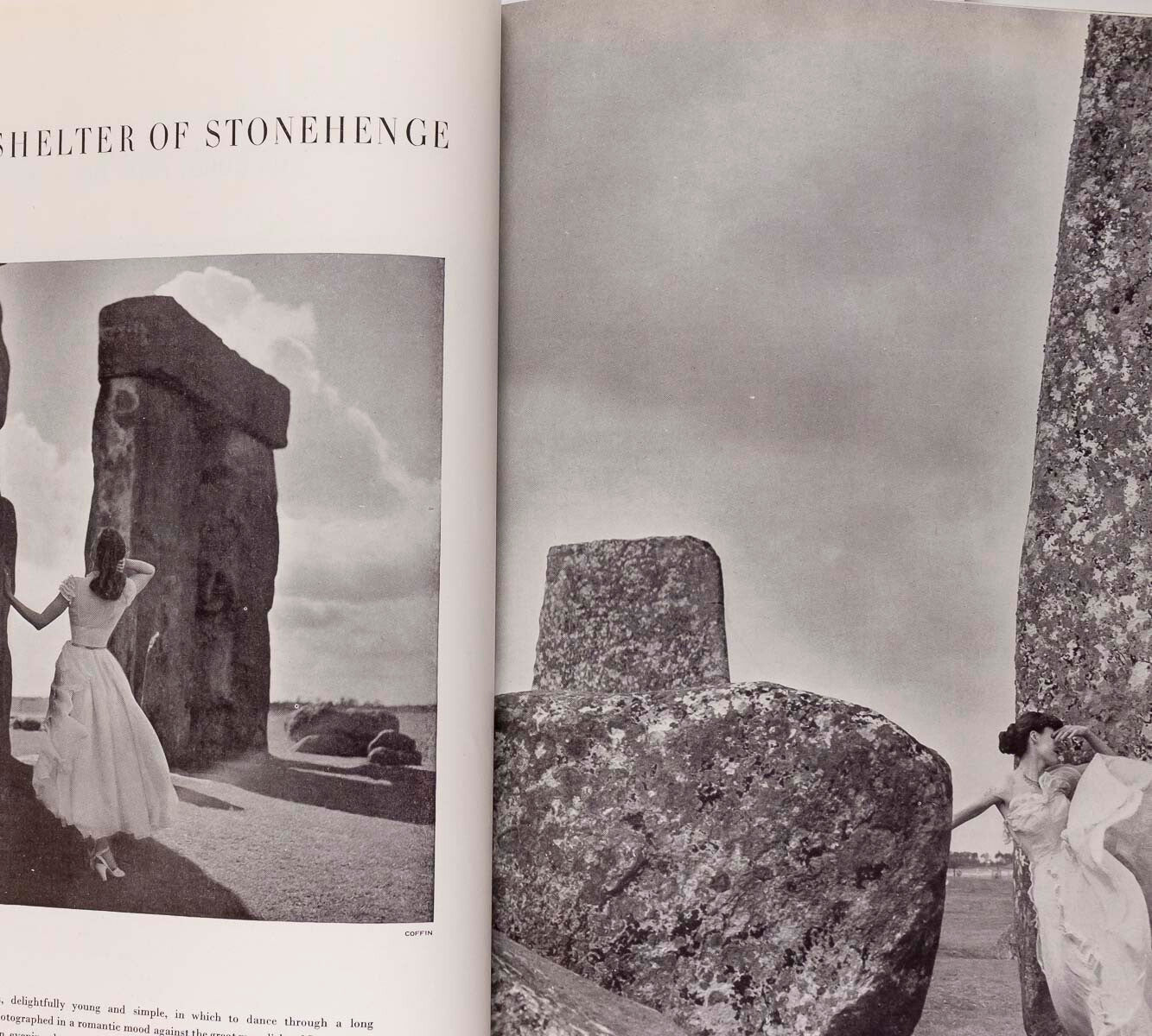PENN John Deakin CECIL BEATON Clifford Coffin JOHN RAWLINGS Stonehenge UK Vogue