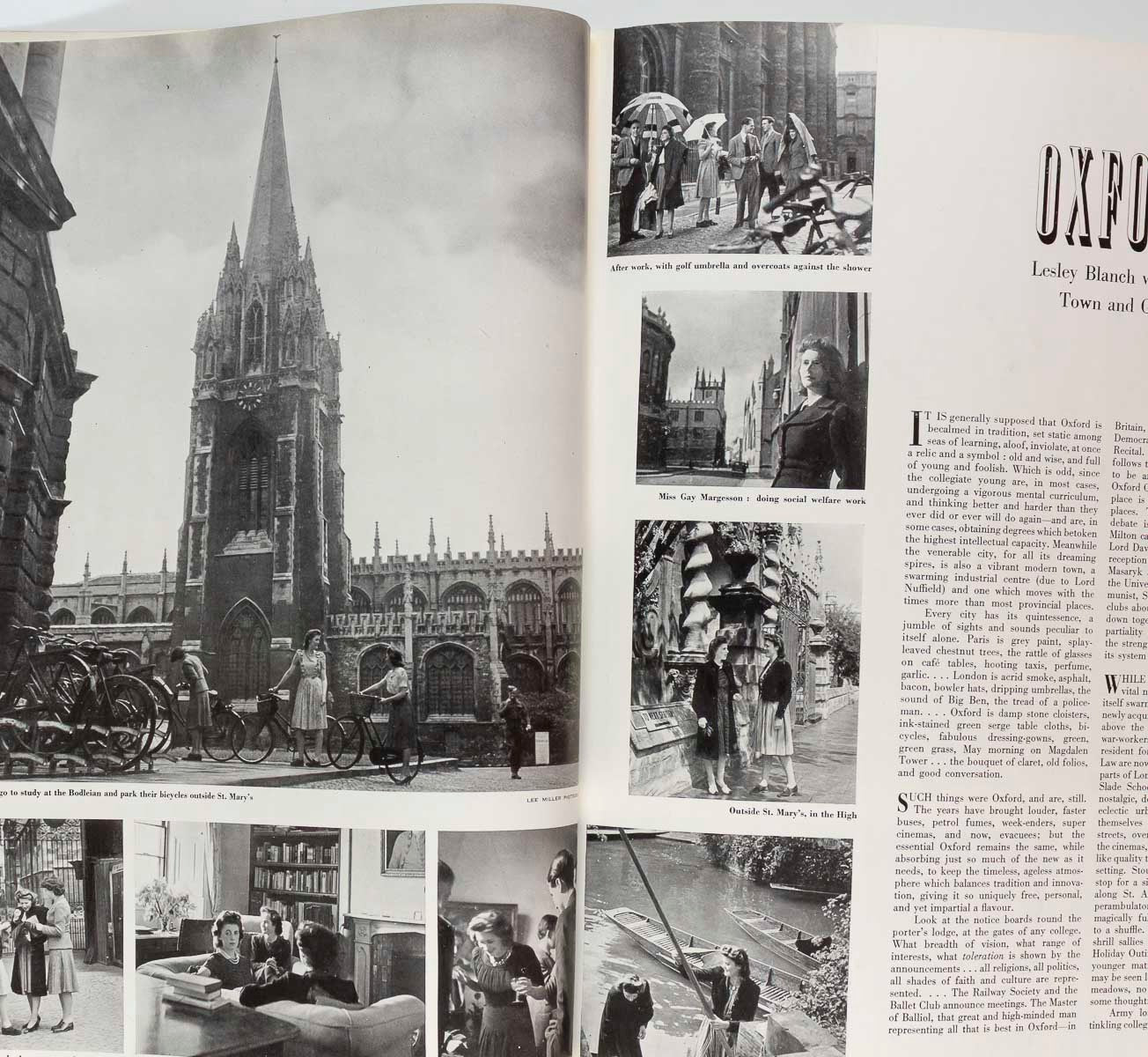 Gene Tierney VIVIEN LEIGH Lee Miller VOGUE August 1941 Norman Parkinson J PAGES