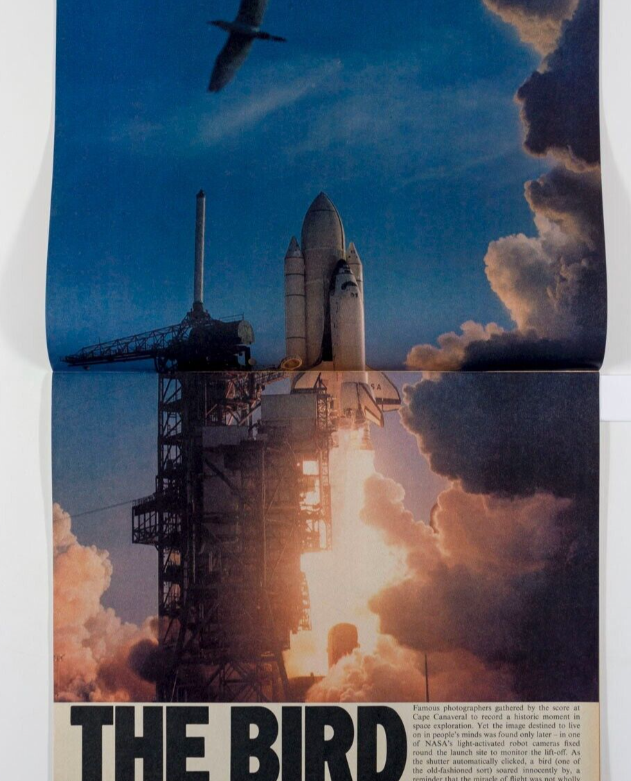 Elizabeth Taylor SPACE AGE SHUTTLE Jeff Beck SUNDAY TIMES magazine 1981 May GOLD