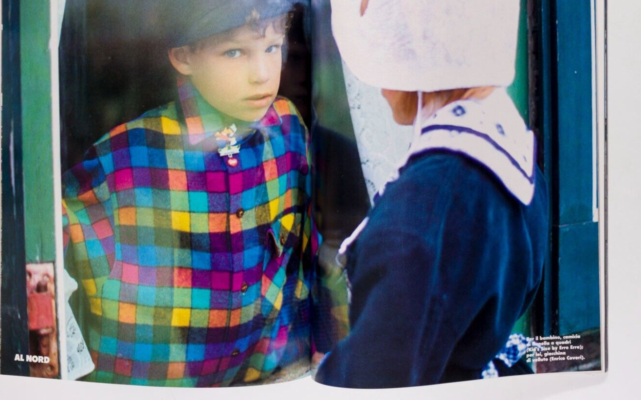 Dutch SHOREDITCH Denim ARMANI Kids 80s COSTUME Fall CHILDRENSWEAR Vogue Bambini