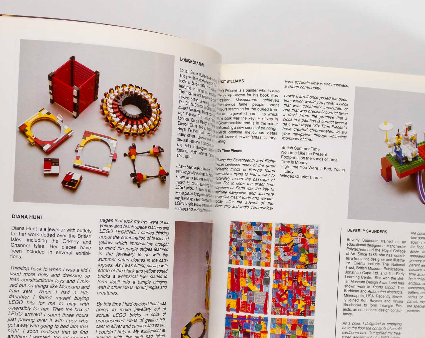 THE ART OF LEGO Exhibition Catalogue BOOK Clwyd WALES David Lyall EDWARD DE BONO