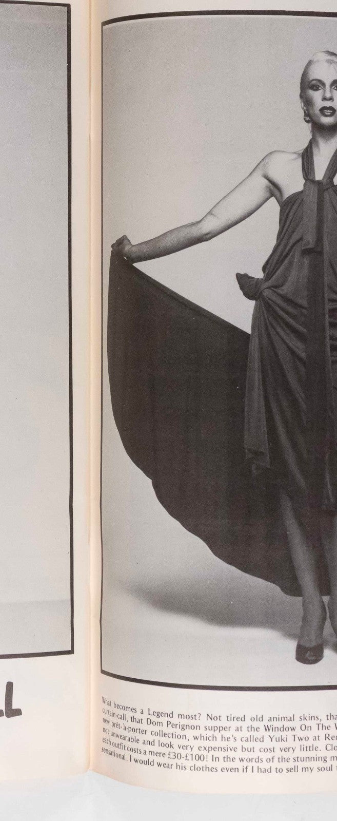 Shirley Bassey JOHN CONTEH Angie Bowie SARAH BRIGHTMAN Index magazine # 1 LUTENS