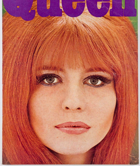 JANE ASHER Jill Kennington HELMUT NEWTON Kaffe Fassett YSL Dior ~ Queen magazine