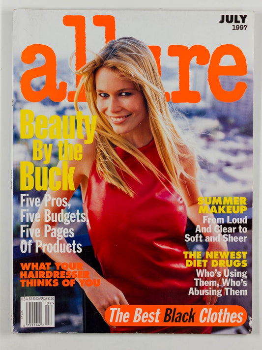 Claudia Schiffer TERRY RICHARDSON Linda Fiorentino ALLURE July 1997 Mary J Blige