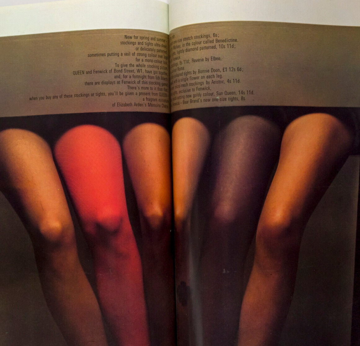 HELMUT NEWTON Benedetta Barzini GUY BOURDIN Veruschka DIANA RIGG Queen magazine