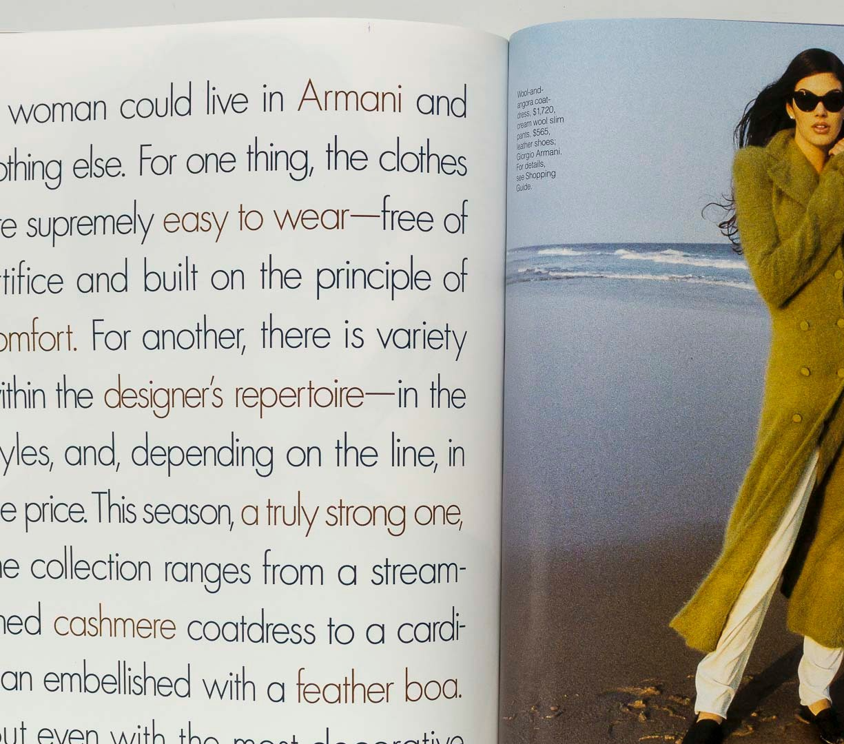 CHRISTY TURLINGTON Kristen McMenamy TOM CRUISE Al Pacino US ELLE September 1995