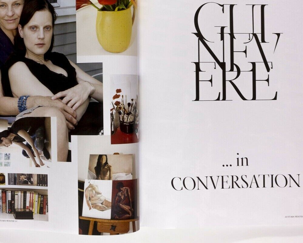 GUINEVERE VAN SEENUS issue MARIO SORRENTI Ten 10 fashion magazine ULTIMATE MUSE