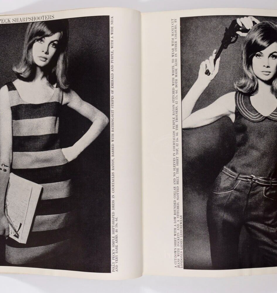 JEAN SHRIMPTON John Lennon APRIL ASHLEY Vogue March 1964 Biba CHANEL vtg MOD UK